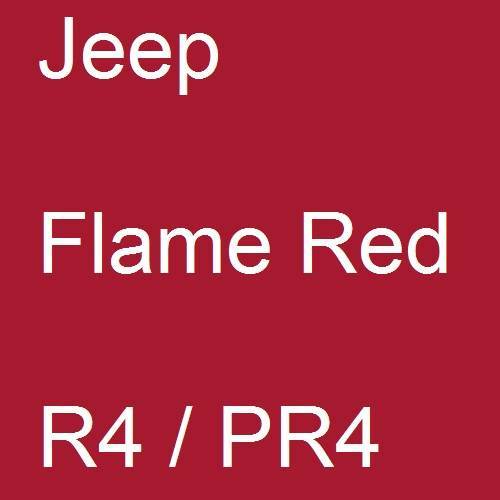 Jeep, Flame Red, R4 / PR4.